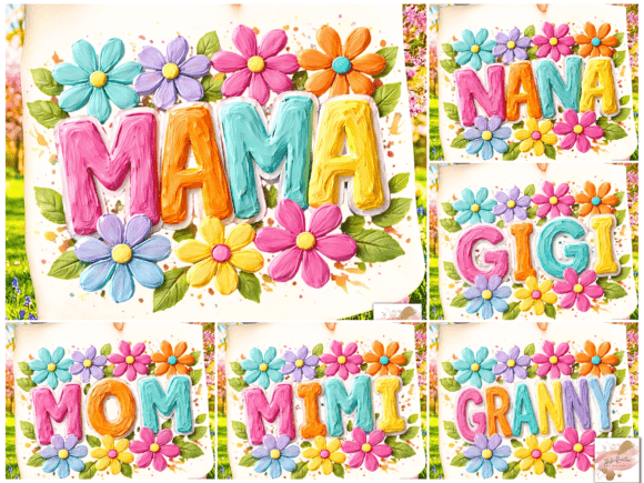 Elevate Your Designs with Mama PNG Bundles