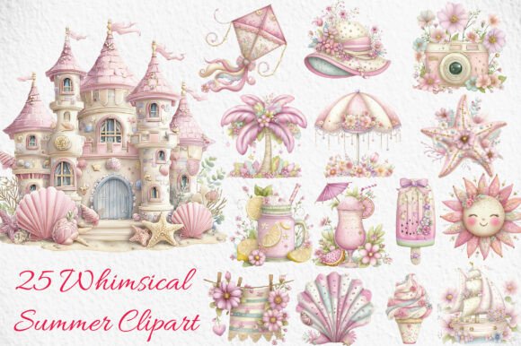 Integrating Whimsical Summer Clipart into Your Creative Workflow