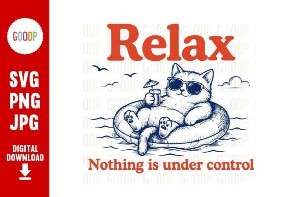 Relax Cat Summer SVG: A Practical Guide for Summer Crafts and Apparel
