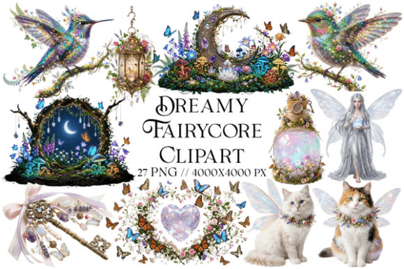 Unlocking the Magic of Dreamy Fairycore Clipart for Creative Projects