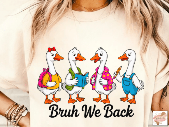 Why the Bruh We Back PNG Goose Back to School Design Is the Ultimate Seasonal Asset