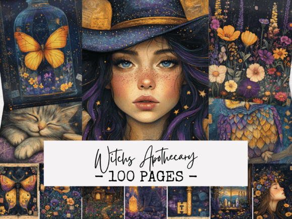 Witch’s Apothecary Junk Journal Guide